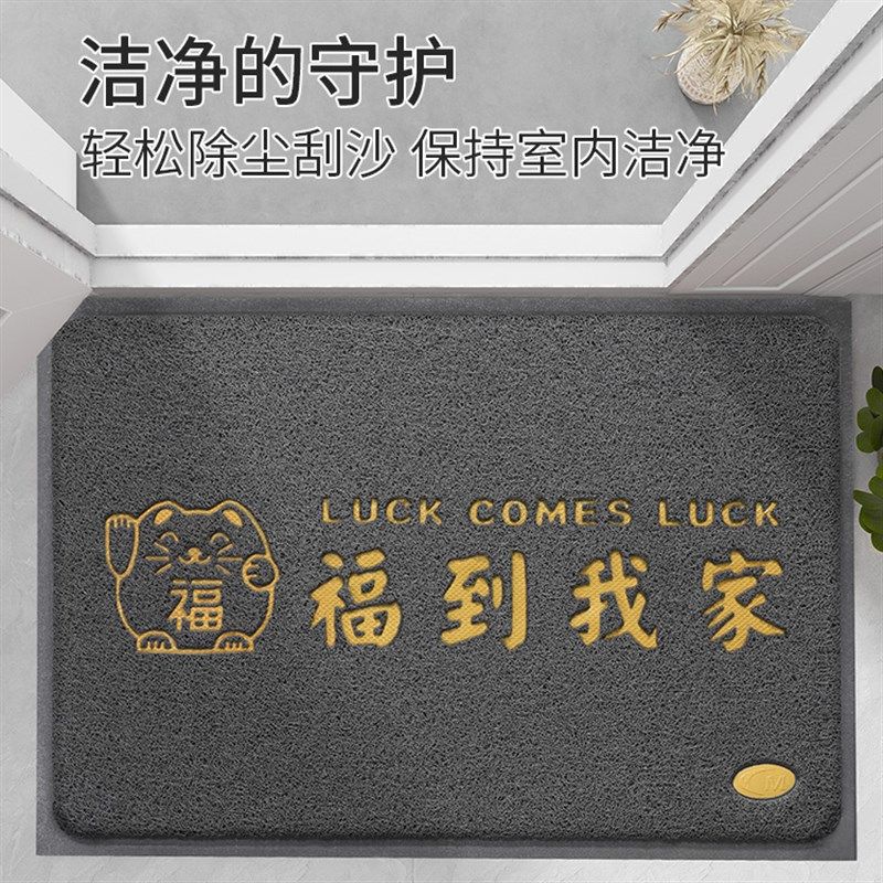 地垫入户门垫进门门口丝圈防滑脚垫家用门外2025新款玄关红色地毯,居家布艺,入户地垫,淘宝优惠券,粉丝福利购,淘宝优惠卷