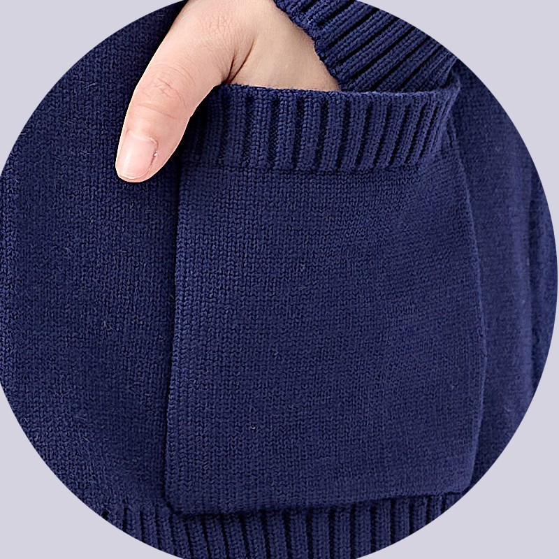 黑色护士毛衣女外套开衫加绒加厚护士服医护人员外搭冬季夜针织衫