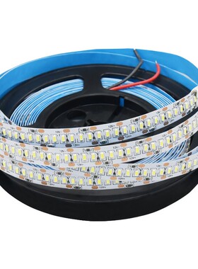 led软灯带线灯12V超亮自粘3014灯条客厅户外防水白光彩色柜台光带