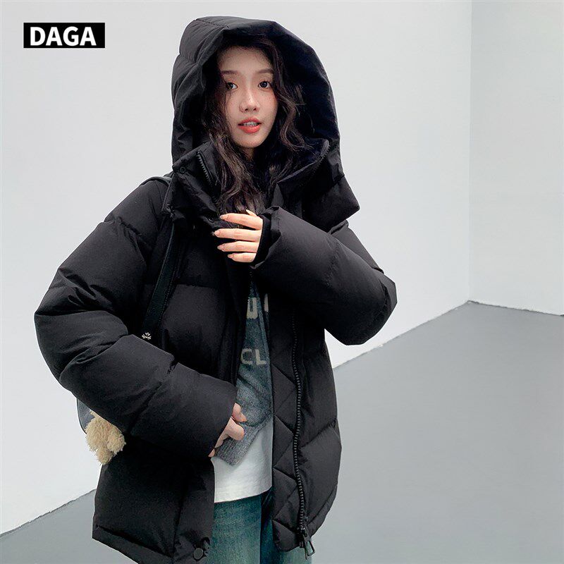 DAGA高定新年红色短款羽绒服女士高端洋气小个子外套冬季2025新款