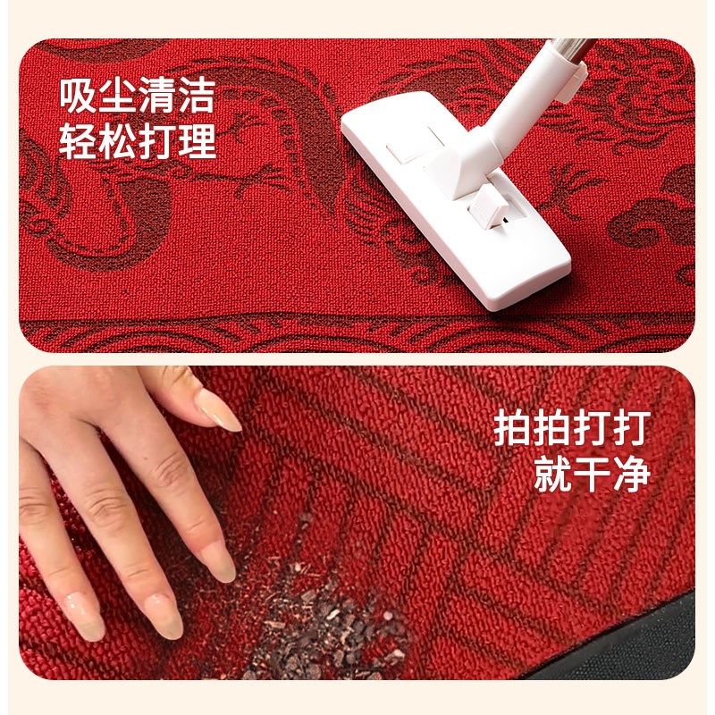 进门地垫轻奢高级别墅地毯入户门垫大门门口耐磨防滑垫可定制脚垫