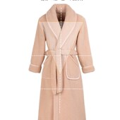 冬高级感加绒加厚睡衣 保暖浴袍长款 法兰绒睡袍女士秋冬季 2024新款