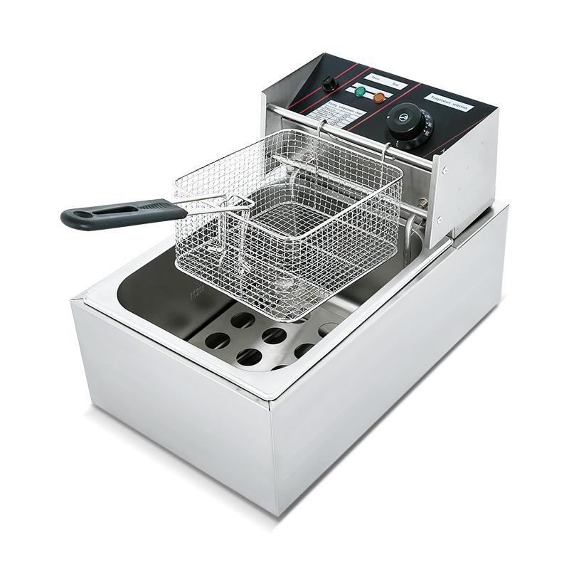 商用DF-131台式电炸炉商用摆摊油条机炸鸡炉学校摆摊设备