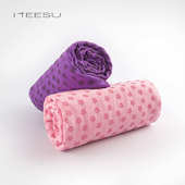 美愫瑜伽毯铺巾布垫毛巾初学者吸汗防滑艾扬格瑜伽用品毛毯健身毯