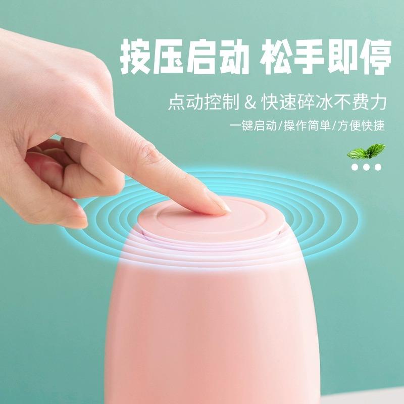 新款直销刨冰机家用小型绵绵冰碎冰神器摆摊电动破冰机手动雹冰手