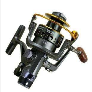 直销MG0 新款 60金属头前后刹鱼线轮海钓轮海竿轮抛竿轮鲤鱼渔线轮