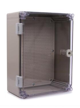 带锁透明塑料防水箱 户外监控箱 LY-AT-302016 300*200*160