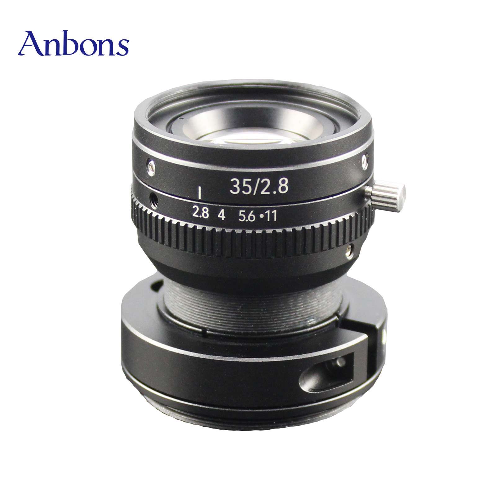 华睿线扫工业相机镜头LS35mmF2.8M424k7um机器视觉镜头低畸变镜头
