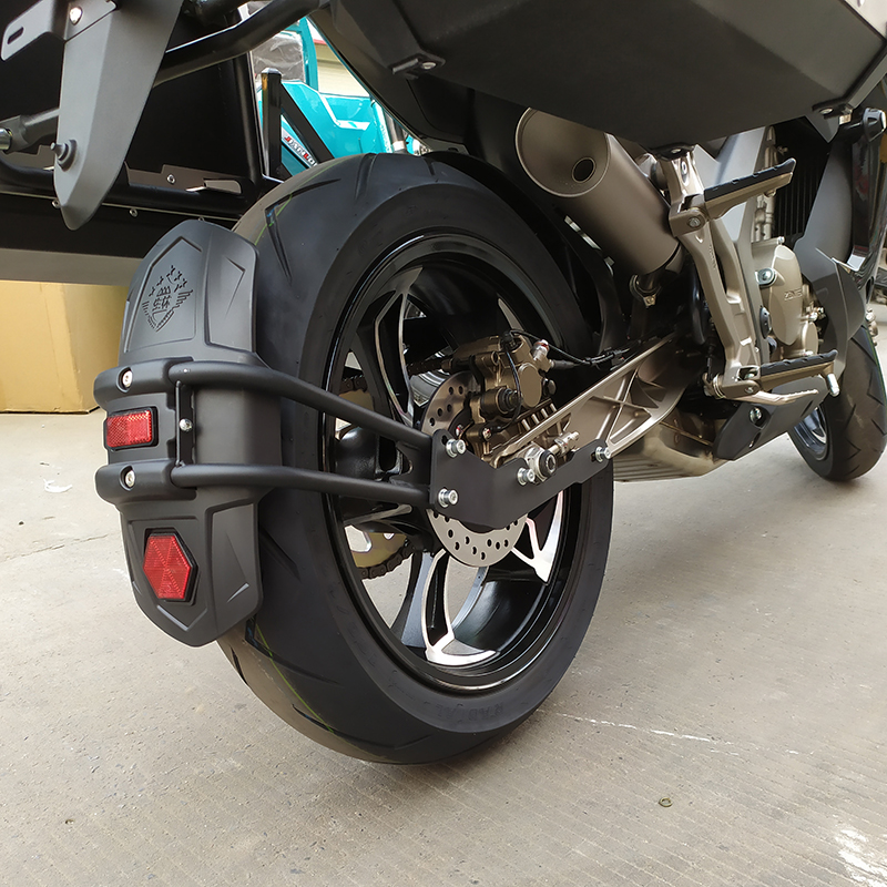 升仕 ZT310-X2  ZT250-R摩托车 改装配件加宽后挡泥板 挡水板雨板