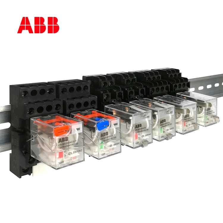 ABB CR-MX系列中间继电器CR-MX024AC4LT;10229002