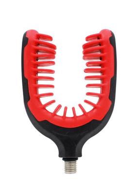 TPR包胶大支架头 跨镜欧式库钓硅胶支架头FEEDER渔具配件厂家