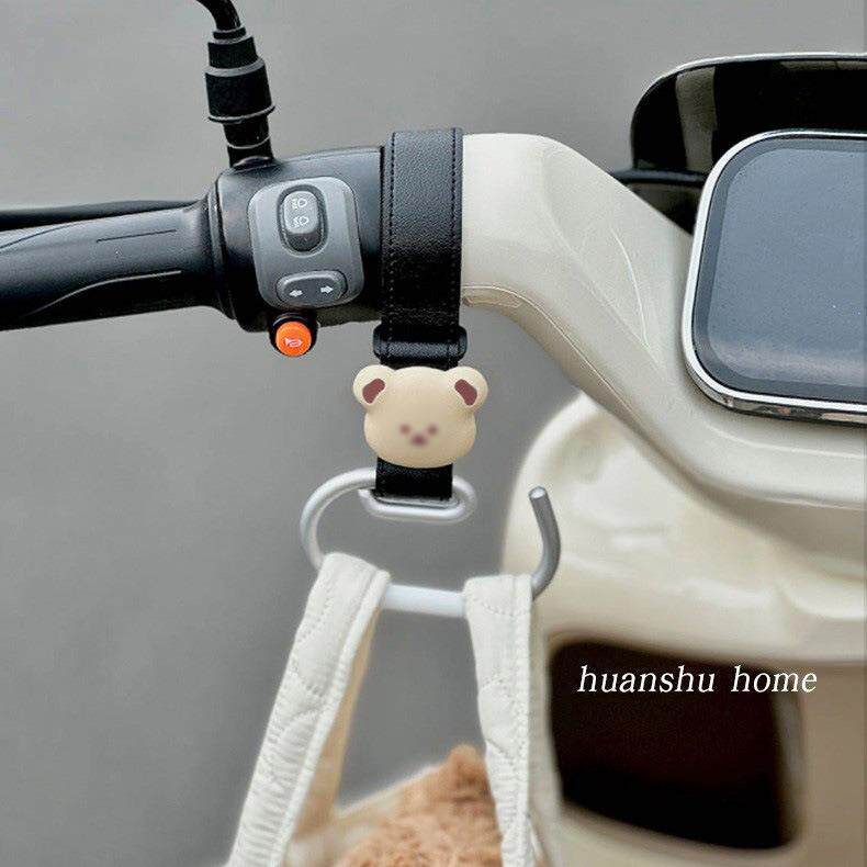 跨境热销婴儿车挂钩皮革推车挂钩童车通用配件大号铝合金挂包钩子