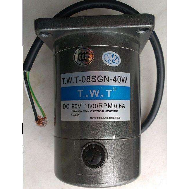 TWT-08SGN-40W DC 90V 1800RPM 0.6A TUNG WAY TEAM东炜庭电机