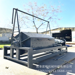 大型铁件翻新全自动六角滚筒抛光机批量处理去毛刺滚筒研磨机厂家