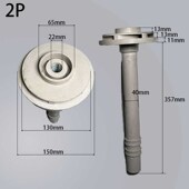 液下泵叶轮耐磨耐酸碱套塑料防腐蚀叶封pp立式 槽内化工泵配件
