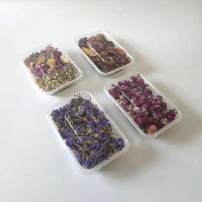 diy蜡烛材料 香薰蜡烛蜡牌蜡片压花干花 浮油花零碎花头花材