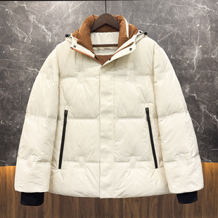 商场品牌专柜撤柜95鹅绒男士高充绒量羽绒服极寒防寒外套男款加厚