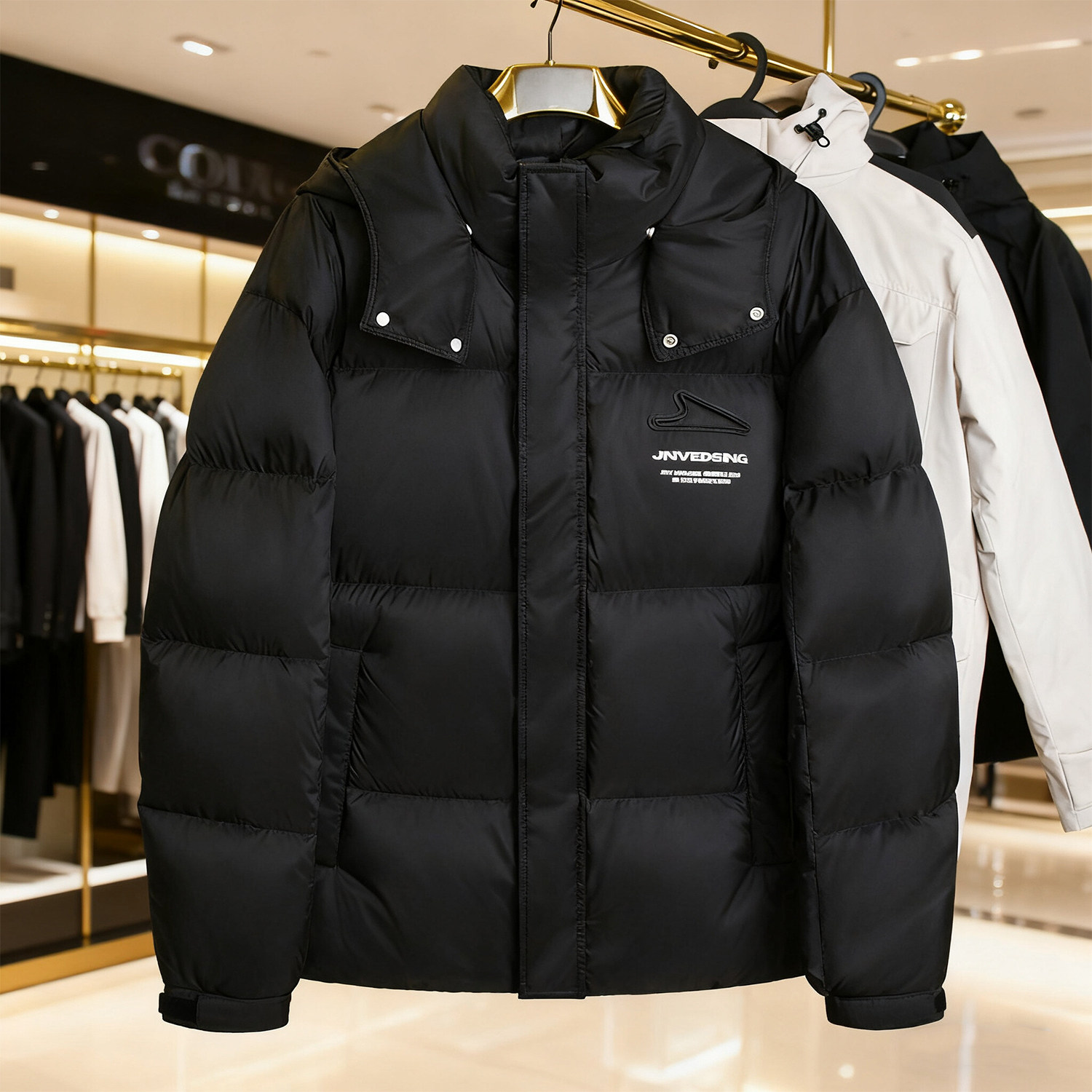 高端商场撤柜男士极寒95鹅绒300克加厚外套石墨烯男女同款羽绒服,男装,羽绒服,淘宝优惠券,粉丝福利购,淘宝优惠卷