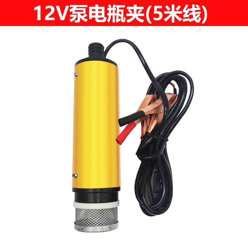 抽油泵柴油泵12V24伏220电动通用加油枪抽水P泵油神器油抽子抢机