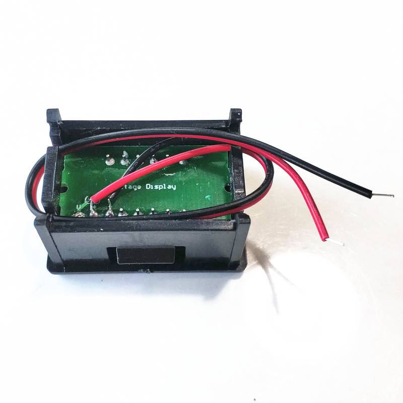 0.36寸带外壳两线2.5-30V三线0-100V直流电压表 数字数显电压表头