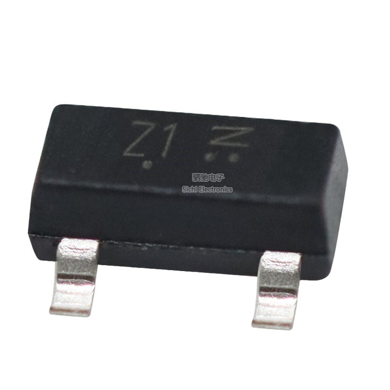 BZX84C4V7 贴片稳压二极管 BZX84-C4V7 丝印Z1 SOT-23 4.7V