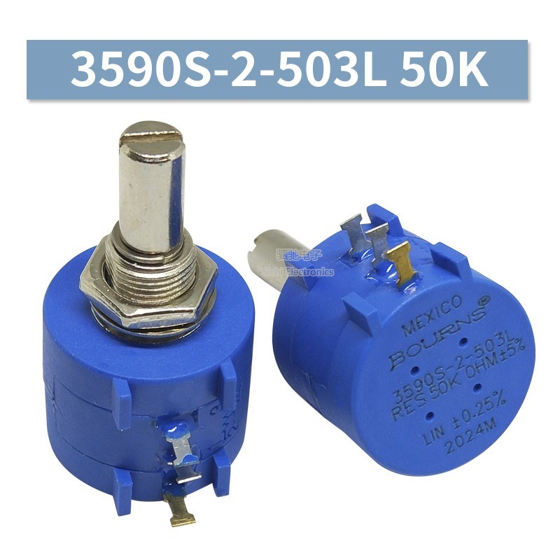电位器3590S-2-101 102 202 502 103 203 503 104L 1K 2K 5K 10K