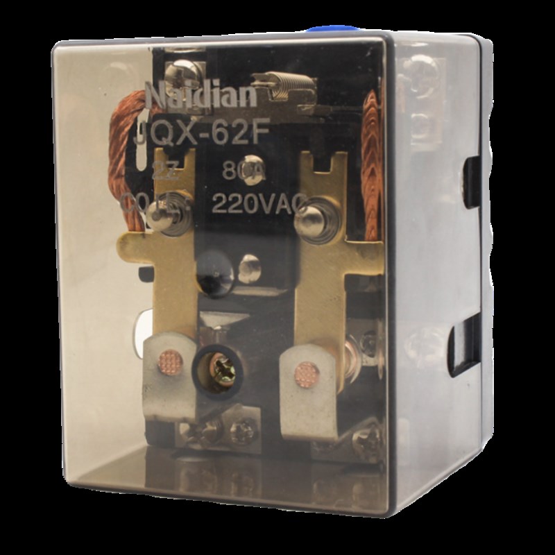 Naidian AC 大功率中间继电器 JQX-62F 2Z 80A Coil 220VAC