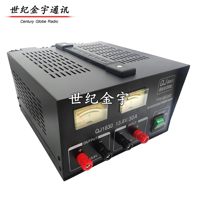 QJE 求精 QJ-1830 线性稳压电源 短波电台通讯电源 220/24-13.8V