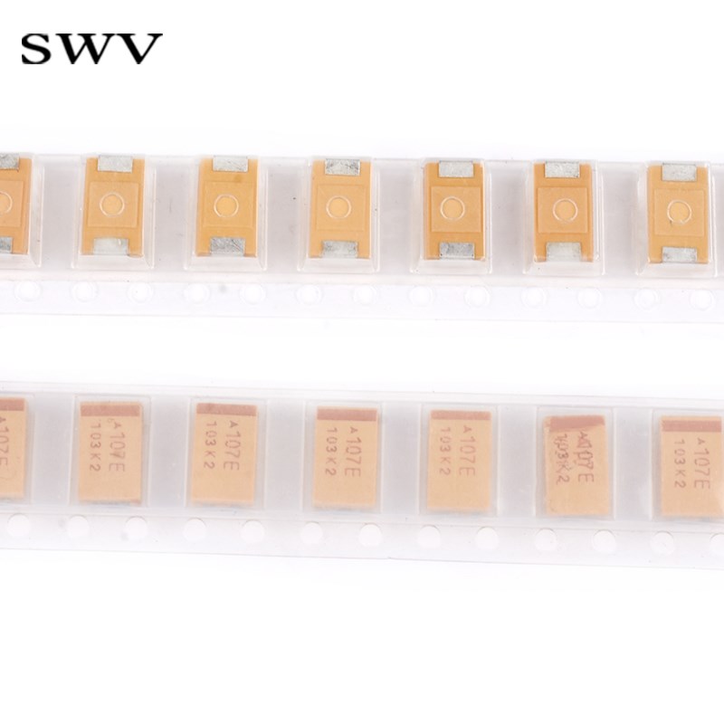 7343贴片钽电容D型100/220/330/470uf 10/16/25V107C227A337T447E