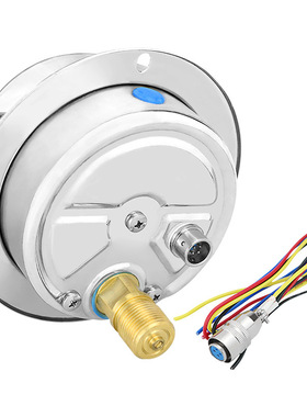 YNXC100ZT耐震电接点压力表轴向带边100mm上下限磁助式触30VA