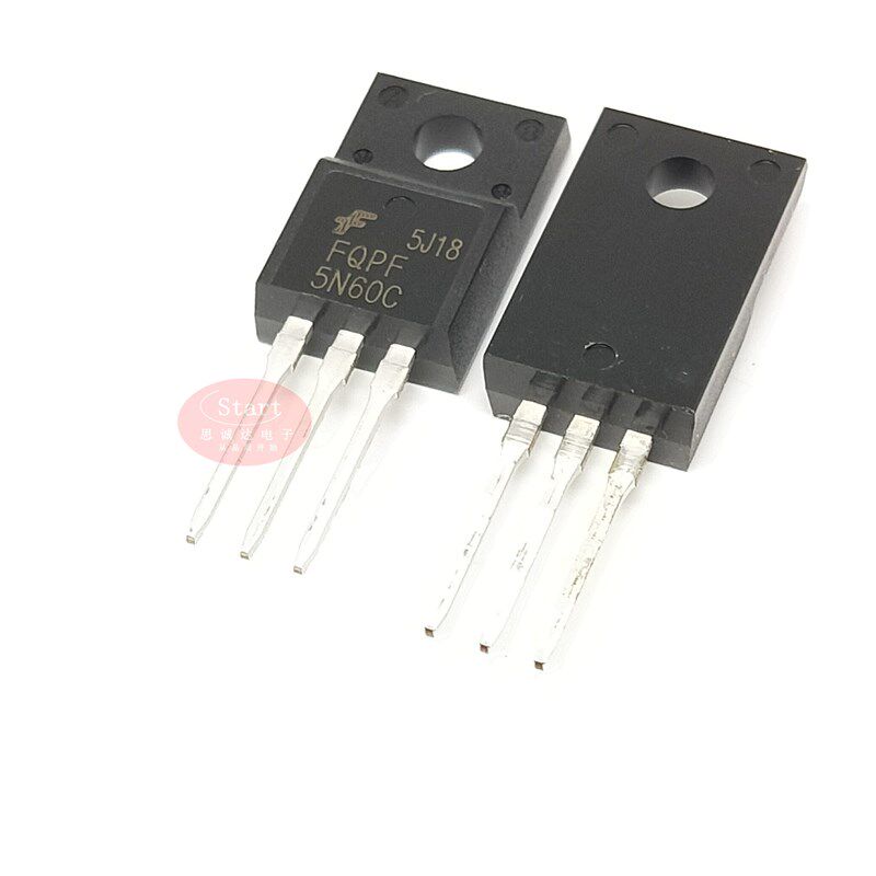 全新正品 FQPF5N60C N沟道 场效应管 5N60 TO-220F塑封 5N60C