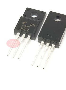 全新正品 FQPF5N60C N沟道 场效应管 5N60 TO-220F塑封 5N60C