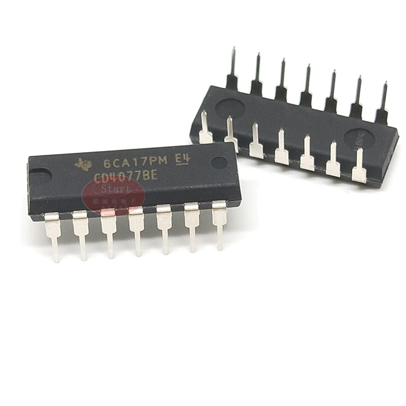 CD4077BE CD4077 四2输入异或非门 DIP-14 全新原装正品