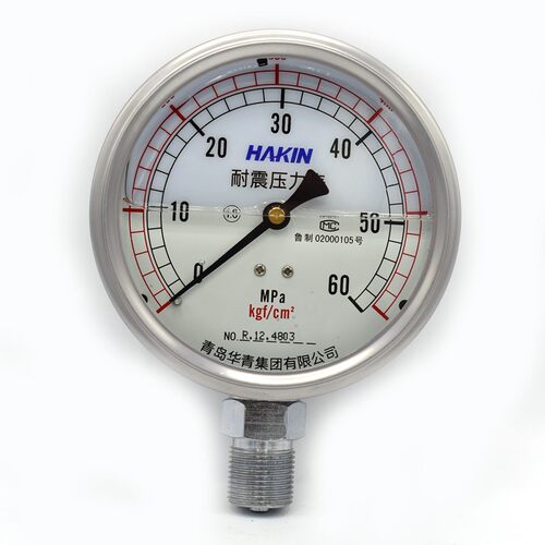 HAKIN青岛华青耐震压力表耐振表YN100水压表油压表气压表锅炉表