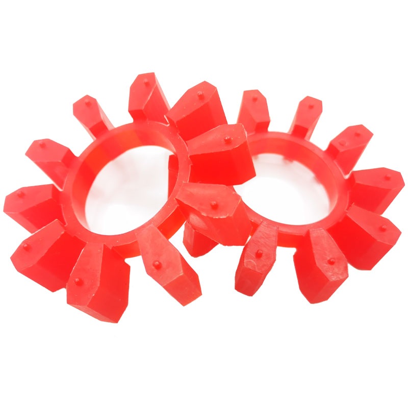 BWN型空压机联轴器聚氨酯10角垫8角垫橡胶八角梅花垫缓冲垫橡胶件