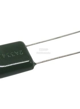 涤纶电容 2A334J 100V330nF 脚距10mm 100V334 2A334 涤纶0.33uf