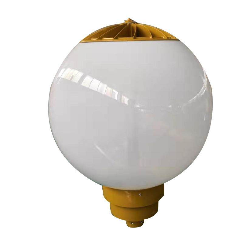 供应LED光源一体化50W中华灯球 直径400毫米内条纹黑色中华灯球