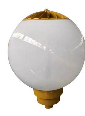 供应LED光源一体化50W中华灯球 直径400毫米内条纹黑色中华灯球