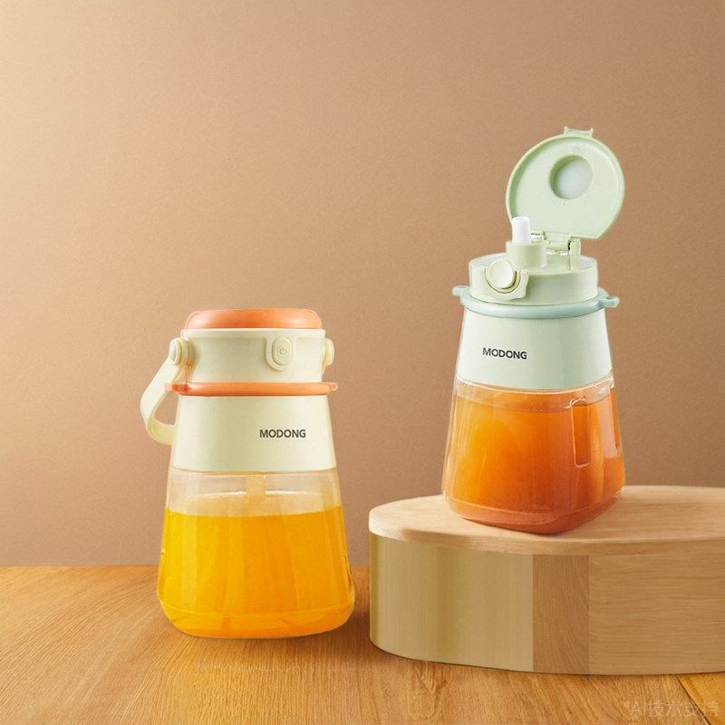 摩动榨汁杯果汁杯外带榨汁机小型便携式电动水杯2024新款女吨吨桶