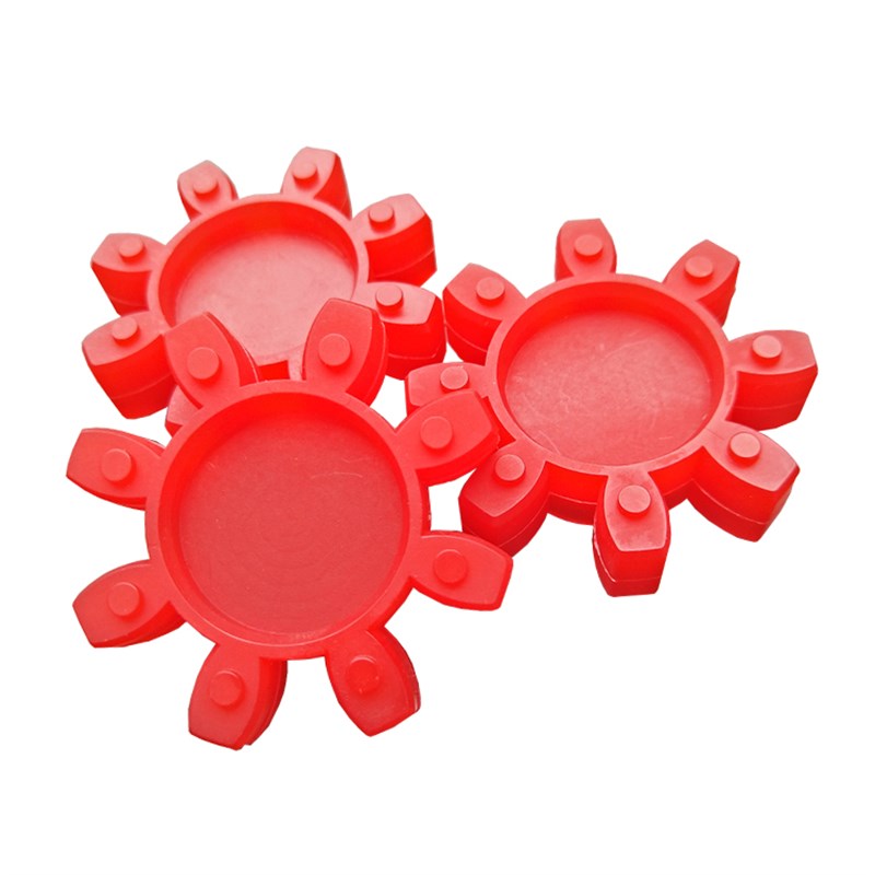 实心梅花垫联轴器连轴胶缓冲垫块圈聚氨酯减震弹性GS-19 28 38 42