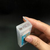 40支 随身牙签盒迷你牙签刷剔牙塑料棒个人清洁胶牙签便携式 包邮