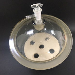 避光真空干燥器 350mm送瓷板 玻璃密封罐 300 玻璃干燥器210