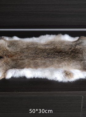 【兔毛桌垫】样板间梳妆台衣帽间兔毛桌垫子轻奢地毯摆件托盘