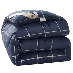 可拆洗被子四件套全棉纯棉被芯冬带床单被套枕套三件套床上用品4