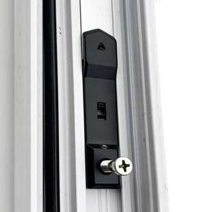 断桥铝合金推拉门窗锁扣锁点锁座螺丝扣座阳台门锁卡扣配件T型钉