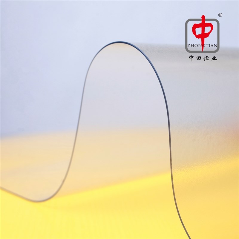 中田恒业水晶板软玻璃垫塑料壁纸单面磨砂透明防水防油环保无味