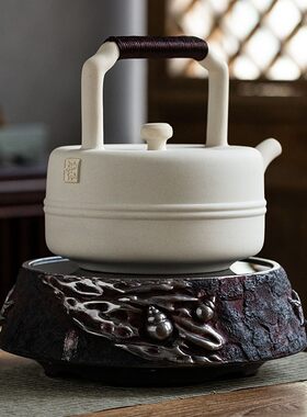 御汕堂煮茶电陶炉茶炉静音煮茶器铁壶烧水泡茶台式迷你家用陶电炉