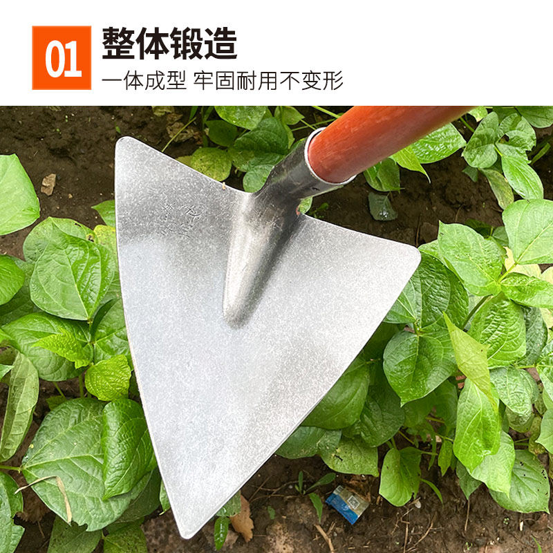 三角锄头开沟除草工具刨地尖镐家用施肥种菜除草尖锄开荒挖土镐头,农机/农具/农膜,锄头,淘宝优惠券,粉丝福利购,淘宝优惠卷