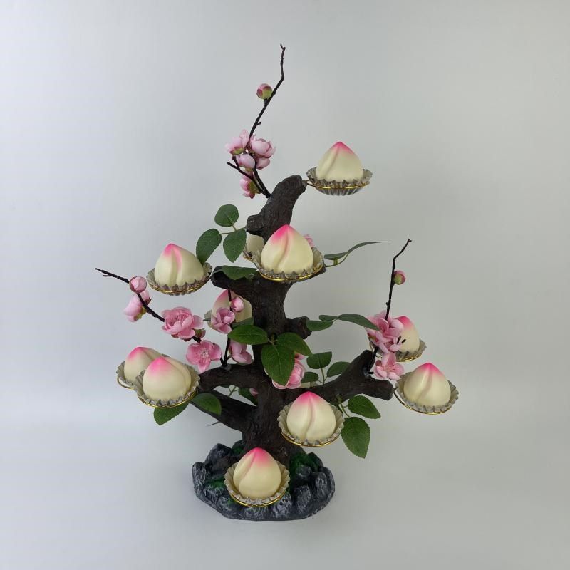 寿桃树摆件12座18座酒店寿桃树架囍宴佛供台个性创意装饰树架包邮,家居饰品,桌面摆件,淘宝优惠券,粉丝福利购,淘宝优惠卷