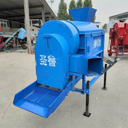 面粉厂用麦余子脱粒机麦糠下脚料处理设备麦芋子脱粒机